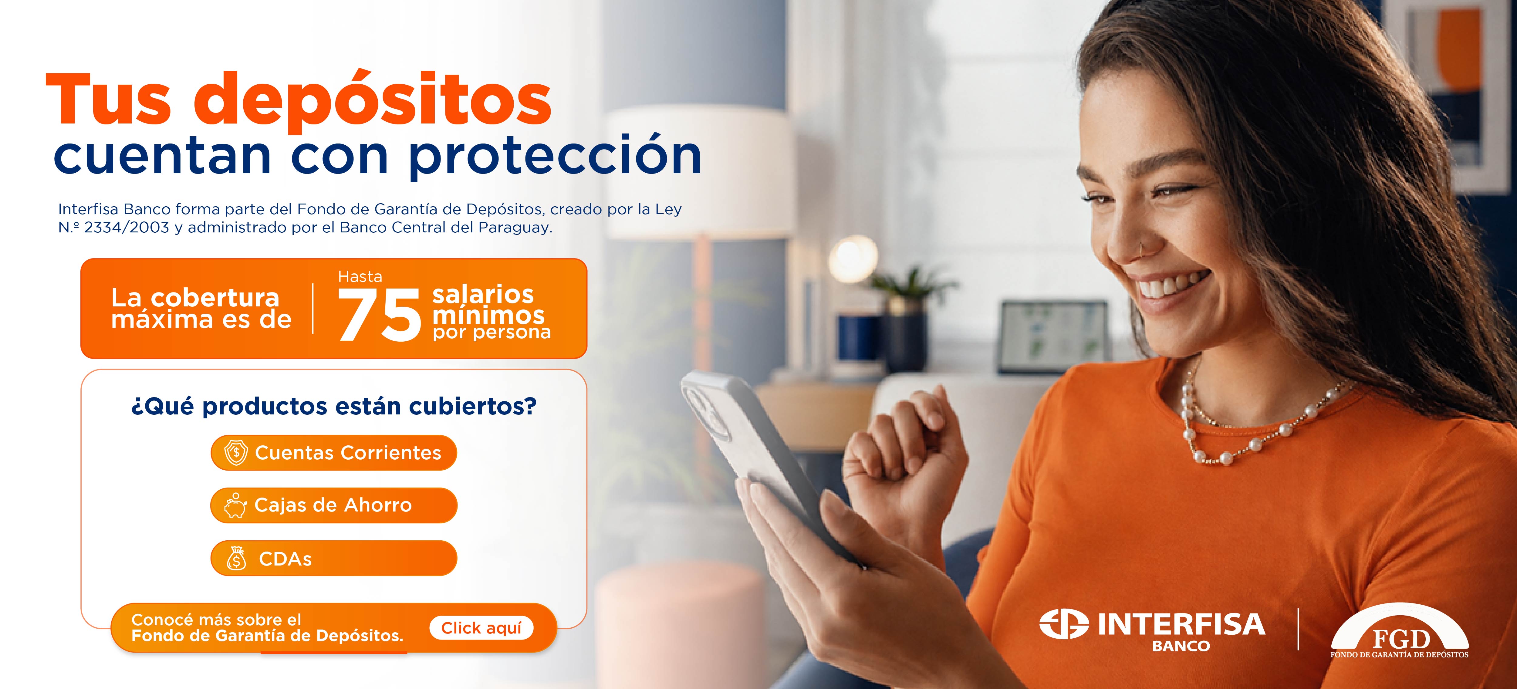 Banner en carrusel - Interfisa Banco