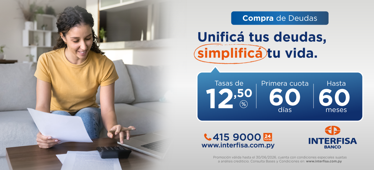 Banner en carrusel - Interfisa Banco